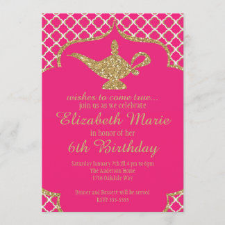 Inbjudan till Genie Lamp