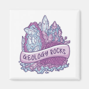 Inbjudan till Geology sten Magnet