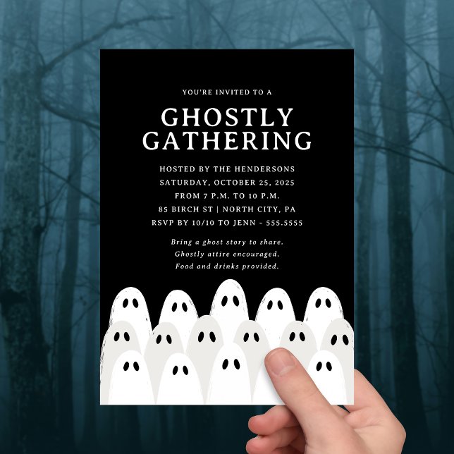 Inbjudan till Ghodyst Gathering Halloween fest (Skapare uppladdad)
