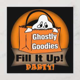 Inbjudan till Ghost Halloween fest