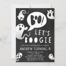 Inbjudan till Ghost Halloween fest - Lets Boogie