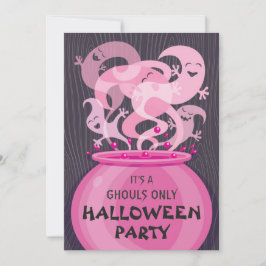 Inbjudan till Ghouls Only Halloweenfest