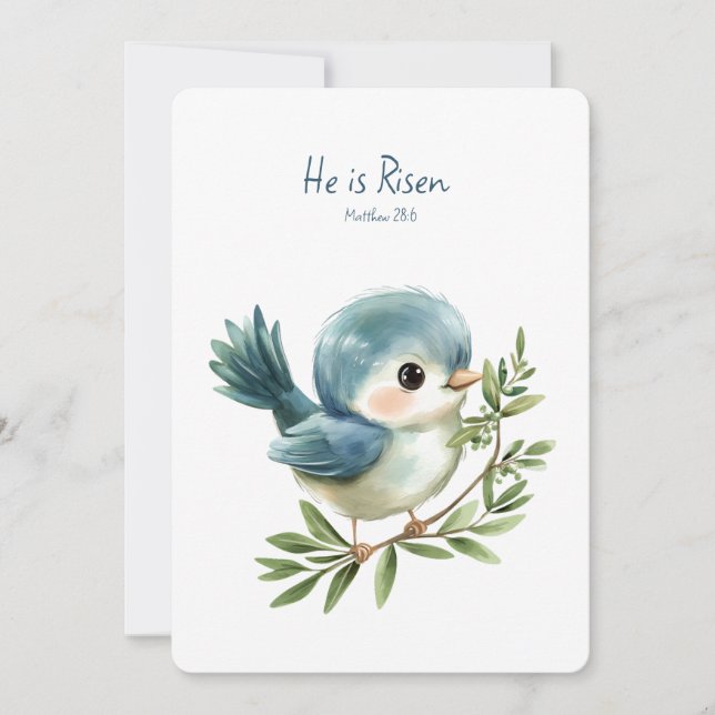 Inbjudan till glad påsk_vykort (Framsida)