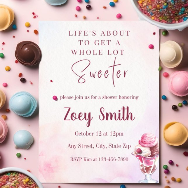 Inbjudan till glass-sundae-fest (Skapare uppladdad)