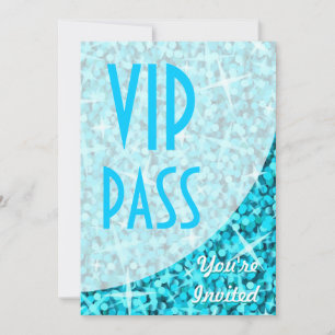 Inbjudan till Glitz Blue-kurvan VIP Pass