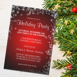 Inbjudan till Glitzy Red Julfest