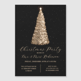 Inbjudan till Gnistran Guld i Träd vid jul i Party