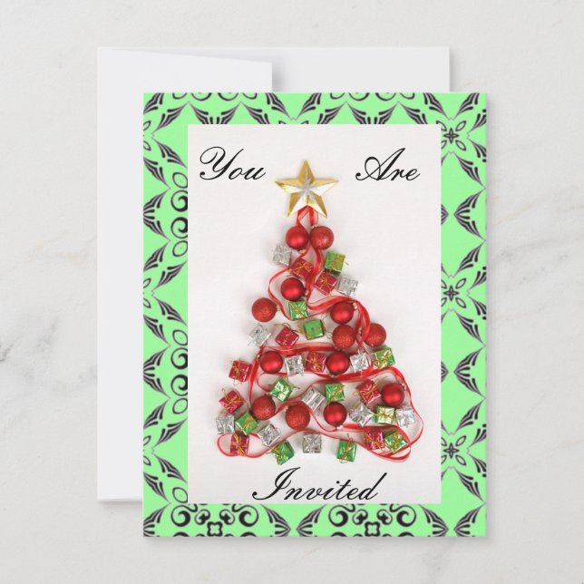 Inbjudan till god jul (Framsida)