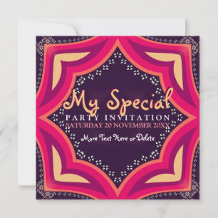 Inbjudan till Goddes Diva Speciell Event Party Par