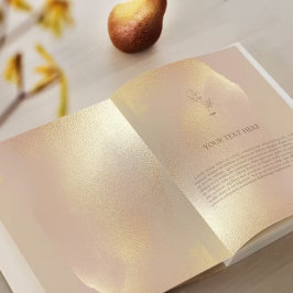 Inbjudan till Golden Struktur Elegant bröllop