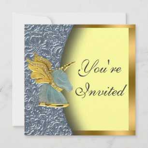 Inbjudan till Golden Unicorn Party