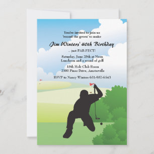Inbjudan till Golf Shot