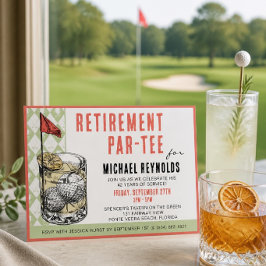 Inbjudan till golfcocktailfest