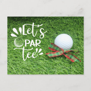 Inbjudan till golfjulskalas för golfare