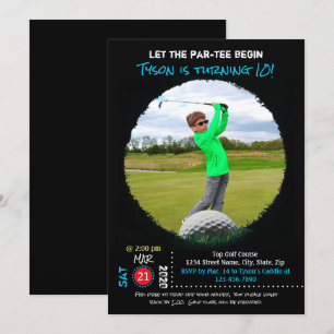 Inbjudan till golftävling