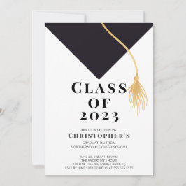 Inbjudan till Grad Cap-Studentfest