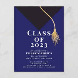 Inbjudan till Grad Cap-Studentfest