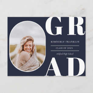 Inbjudan till GRAD-rundat foto Ram Studenten
