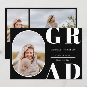 Inbjudan till GRAD-rundat foto Ram Studenten