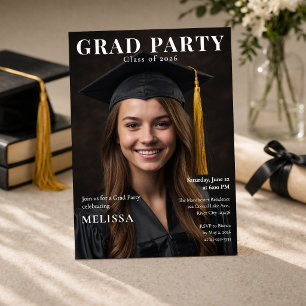 Inbjudan till Graduationsfestens fotomagazin