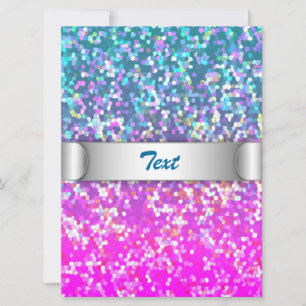 Inbjudan till grafikbakgrunden Glitter