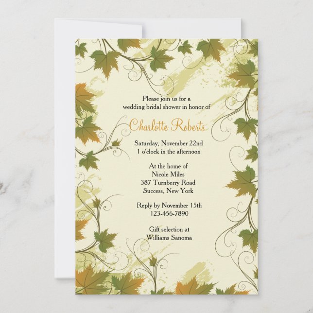 Inbjudan till Grapevine Ram (Framsida)