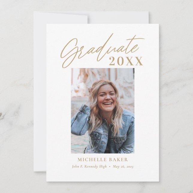 Inbjudan till gratis redigerbar Färg-Studenten-tjä (Framsida)