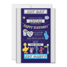 Inbjudan till grattis på födelsedagen