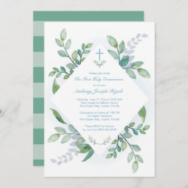 Inbjudan till Grey Heliga First Communion