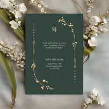 Inbjudan till Grey Luxurious Wedding