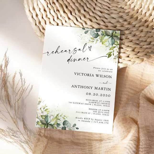 Inbjudan till Grey Rehearsal-middagen (Skapare uppladdad)