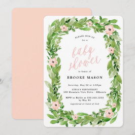Inbjudan till Grey Wandeand Vår Baby Shower