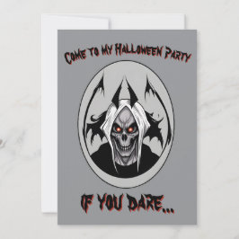 Inbjudan till Grim Reaper Halloween fest