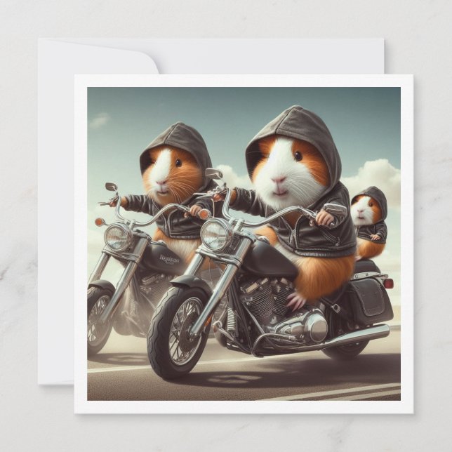 inbjudan till Gris, Guineas Gris-middag (Framsida)