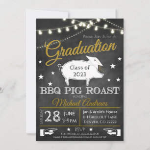 Inbjudan till gris Roast Studenten