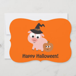 Inbjudan till Gris Witch Halloween fest