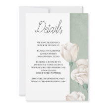 Inbjudan till grönt hölje för trendig