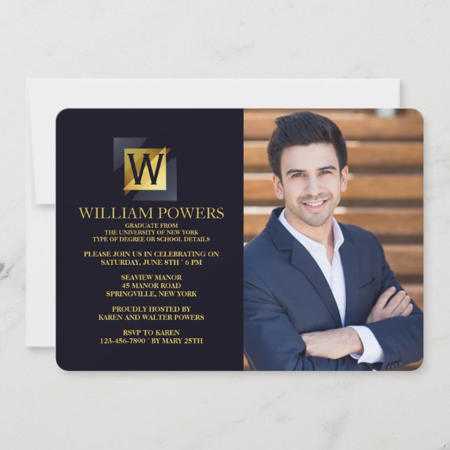 Inbjudan till Guld-foto (Framsida)