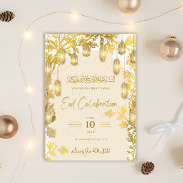 Inbjudan till Guld Luxury Eid Firande