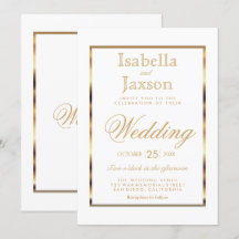 Inbjudan till guld och vitbok