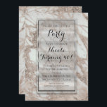 Inbjudan till Guld-partiet Marble Glam Ro Rosa Sil<br><div class="desc">Inbjudan till Guld-partiet Marble Glam Ro Rosa Silver</div>