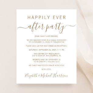 Inbjudan till Guld-skript för bröllopsmeddelanden