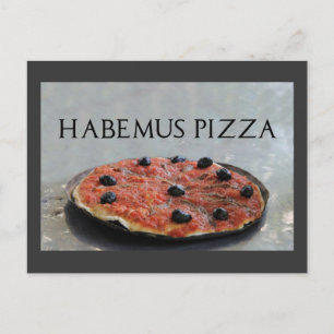 inbjudan till Habemus Pizza-partiet