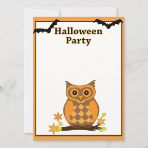 Inbjudan till halloween fest