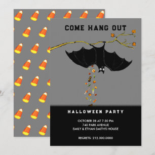 Inbjudan till halloween fest