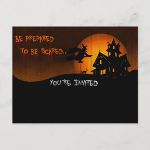 Inbjudan till Halloween fest