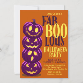 Inbjudan till halloween fest