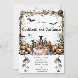 Inbjudan till halloween fest