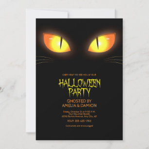Inbjudan till halloween fest