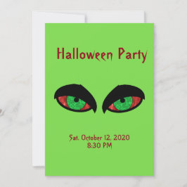 Inbjudan till halloween fest